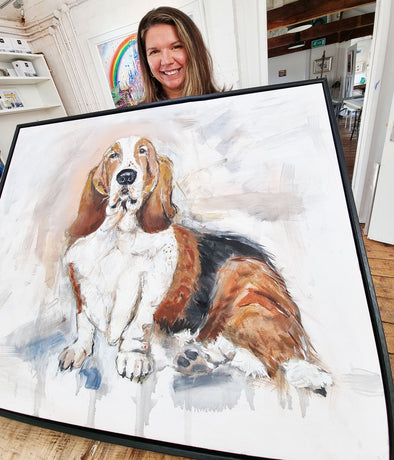 Dawn Crothers Unleashes an Unforgettable Canine Celebration in Solo Dog Exhibition