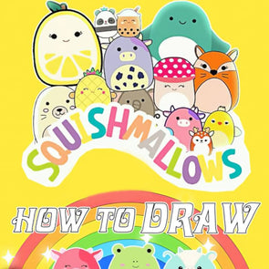 Squishmallow Themed Drawing Workshop - 5+ Years - Saturday 6th April 2024