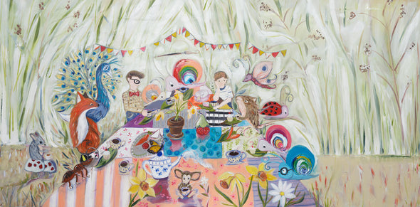 Daffodil Tea Party - Limited Edition Print