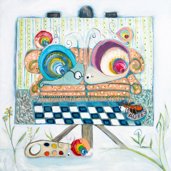 Snail Family Portrait - Limited Edition Print