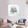Snail Family Portrait - Limited Edition Print