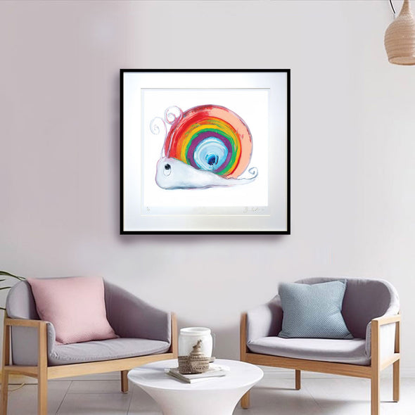 The Snail Artist - Limited Edition Print
