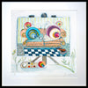 Snail Family Portrait - Limited Edition Print