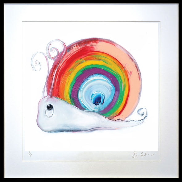 The Snail Artist - Limited Edition Print