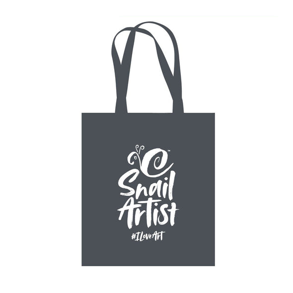 Snail Artist Cotton Tote Shopping Bag