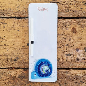 Magnetic Fridge Memo Board - Hope the Snail