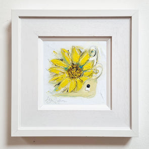 Paula the Sunflower Snail - Original Painting