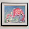 Pheobe the Pink Flamingo - Original Painting