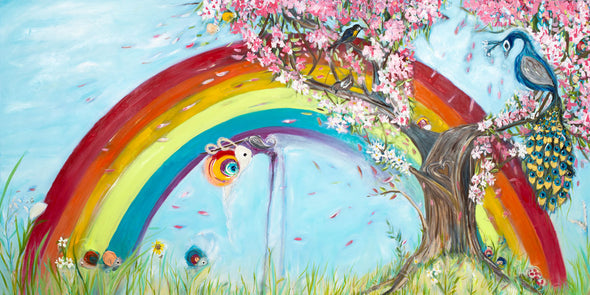 Rainbow Spring Tree - Limited Edition Print