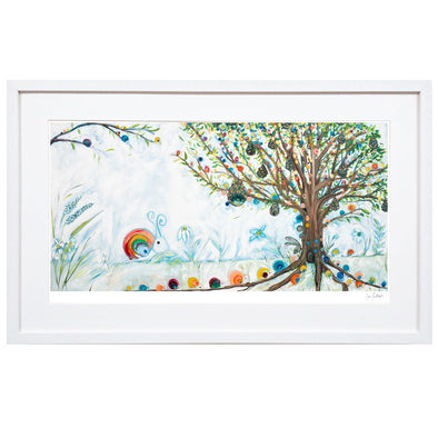Snail Sanctuary Tree - Limited Edition Print