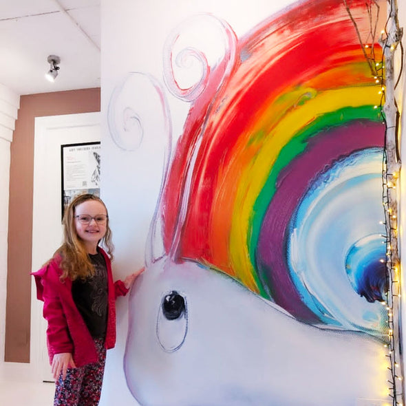 The Snail Artist Kids Art Workshop Ages 5+ Saturday 20th December 2025