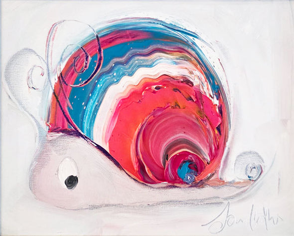 Tinsel the Snail - Original Painting