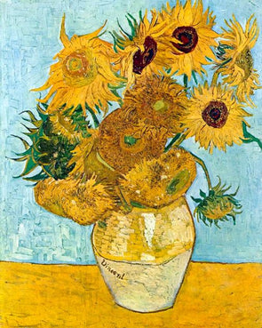 Mother's Day Watercolour Van Gogh Sun Flowers Adult Painting Class  Saturday 9th March 2024