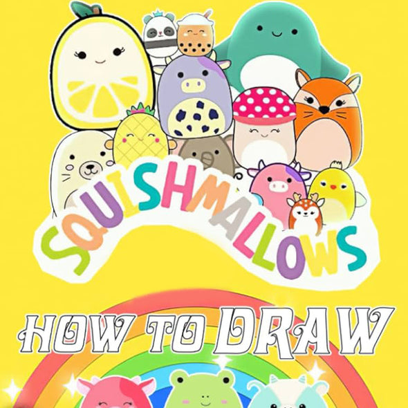 Squishmallow Themed Drawing Workshop - 5+ Years - Saturday 11th May 2024