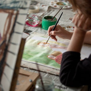 New Year Watercolour and Wellbeing Day Retreat - 1 Day Course for Adults -Saturday 25th January 2025