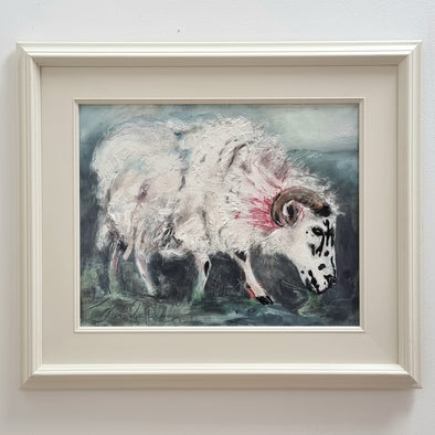 Irish Sheep - Original Oil Painting - dawncrothers