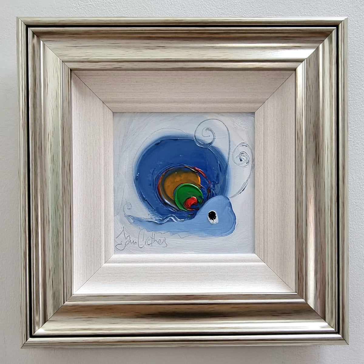 Leo the Snail - Original Oil Painting – Dawn Crothers Artist