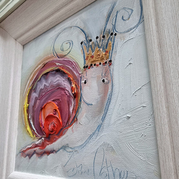 Princess Snail - Original Oil Painting