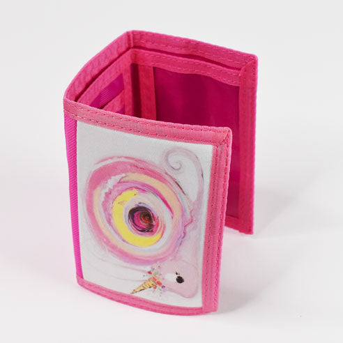 Angel the Unicorn Snail Kids Wallet - dawncrothers