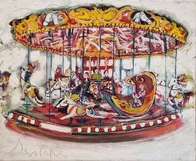 Barry's Carousel - Original Painting