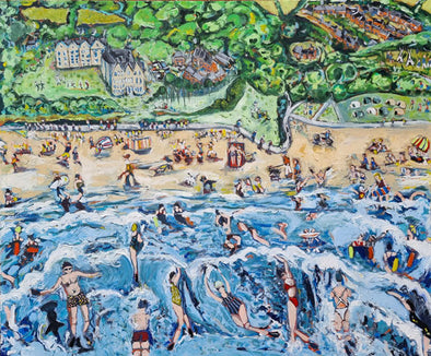 Crawfordsburn Beach - Original Painting
