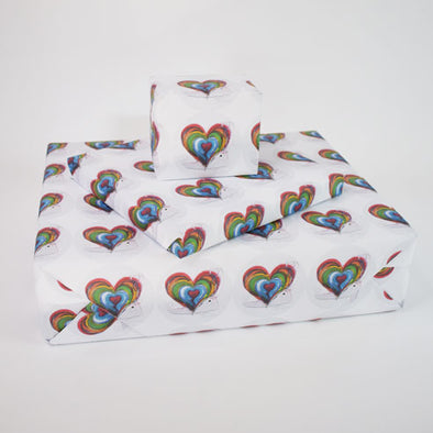 'Home is where the heart is' Wrapping Paper - dawncrothers
