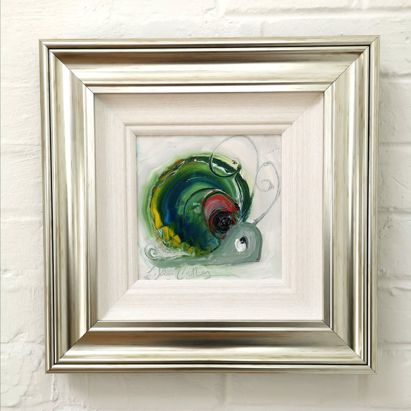Jack the Snail- Original Oil Painting - dawncrothers