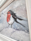 Winter Robin - Original Painting
