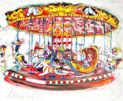 Barry's Carousel - Ltd Edition Print