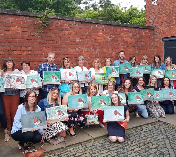 Cherry Tree Adult Paint & Sip Thursday 30th May 2024