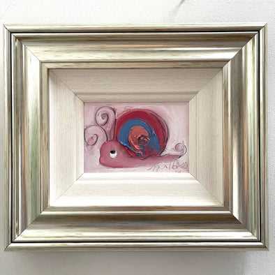 Pink Snail - Original Painting