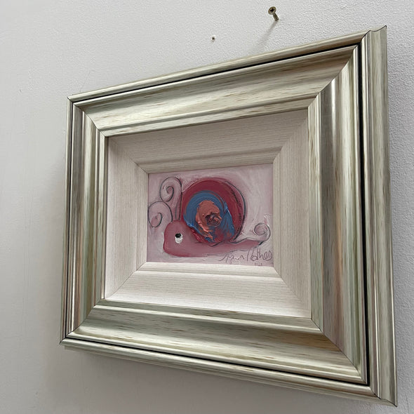 Pink Snail - Original Painting