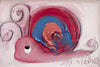 Pink Snail - Original Painting