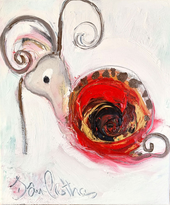 The Louboutin snail - Original Painting